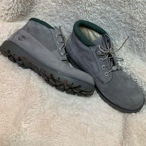 Gray Suede Timberlands. New Without Box.